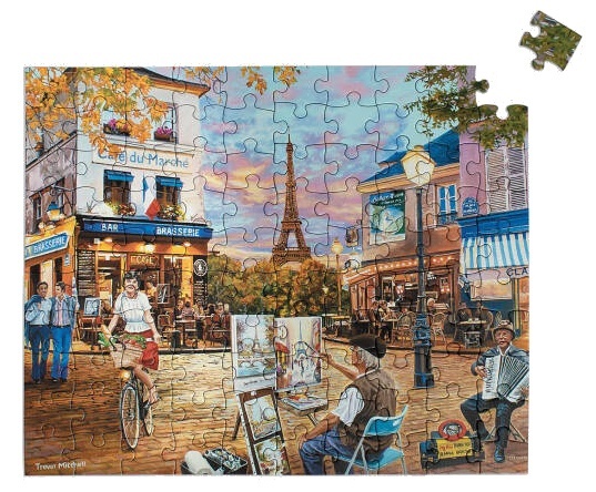 Duże puzzle dla osób z wczesną demencją Relish Paryż